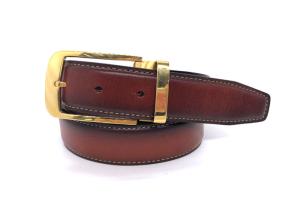 Wholesale Handmade Men 's Genuine Leather Dress Belt For Work Business And Casual from china suppliers