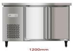 200L Double Door Saving-energy Low Noise Stainless Steel Commercial Freezer,