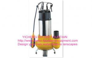 China Automatic Household Non-clog Sewage Submersible Fountain Pumps With Floating Ball on sale