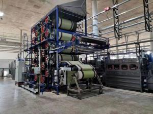 China 800mm Cylinder Dryer Machine For Woven Fabric Weaving Fabric Rayon Viscos Fabric on sale
