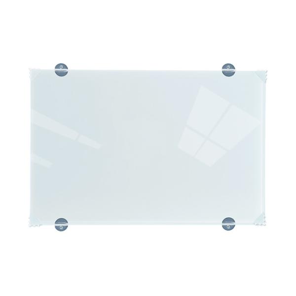 Portable Glass Dry Erase Board One Side Writing No Chromatic Aberration