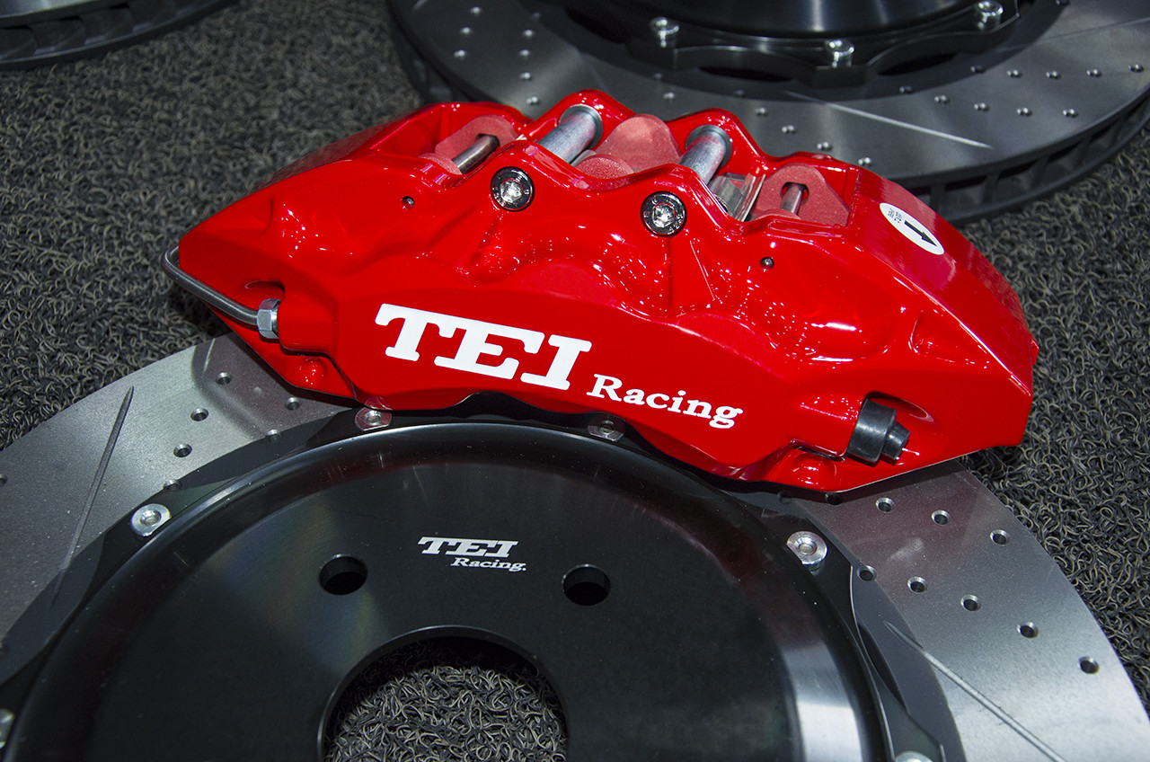 TEI Racing BBK P60S 6 Piston BBK Brake Kit For Toyota Highlander 18 Inch Wheel Front and Rear