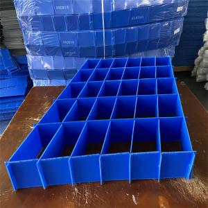Wholesale PP Blue Color Corrugated Plastic Dividers Customized Electronic Industry Use 14mm from china suppliers