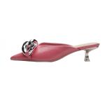8001-3 European And American Sexy Pointed-Toe Shallow Mouth High Heels Are Thin