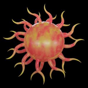 Wholesale LED Inflatable Sun with Light for Club and Party Decoration from china suppliers