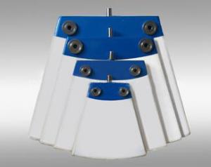 Wholesale 12 M2 Durable Alumina Ceramic Plates , Ceramic Board For Vacuum Ceramic Filter Machine from china suppliers