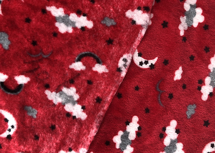 Double Side Winter Blanket 95% Polyester 5% Spandex Velvet Fabric