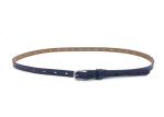 Magic Blue Women Genuine Leather Belt / Thin Hollow Out Ladies Waist Belt