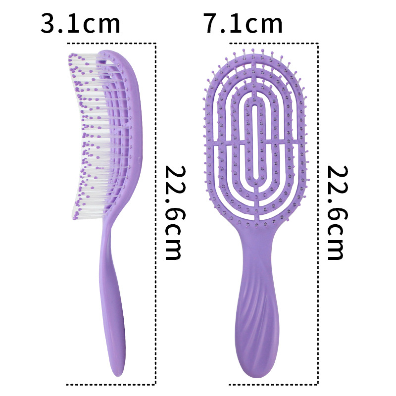 Hair Styling Candy Color Plastic Hair Comb Hair Beauty Brush 24*8cm