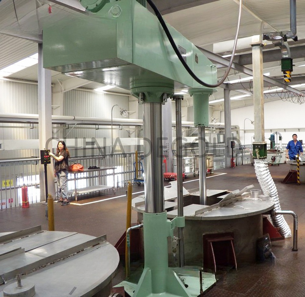 Ce Factory Automatic Hydraulic High Speed Paint Disperser Premixer