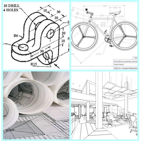 36inch * 150m 80gsm Plotter Paper For Canon Printer Good Print Performance