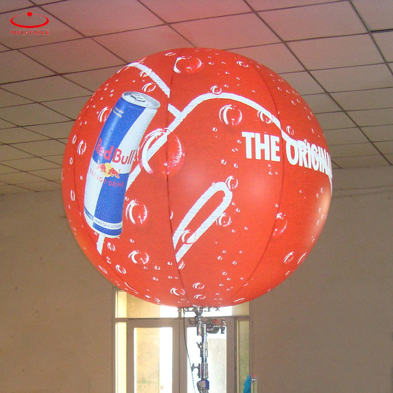 Hot Sale ce approved blower anti fire material Giant inflatable moon led