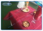 Printed tnt Environmental Spunbond Non Woven Tablecloths For Hotel