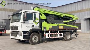 Wholesale Weichai Engine Concrete Pump Truck 31 Meters With 2 Bridge from china suppliers