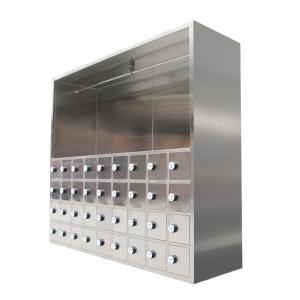 Wholesale 304 Stainless Steel Clean Room Shoes Cabinet Change Shoes Ark 220V/50Hz For TCL from china suppliers