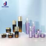 30ml 60ml 100ml Purple Empty Skincare Bottles Luxury Lotion Pump Bottle With