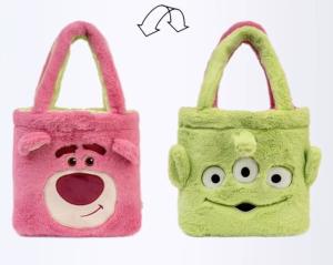 Wholesale New Disney Women Reversable Cross HandBags Purse bag Plush bags from china suppliers