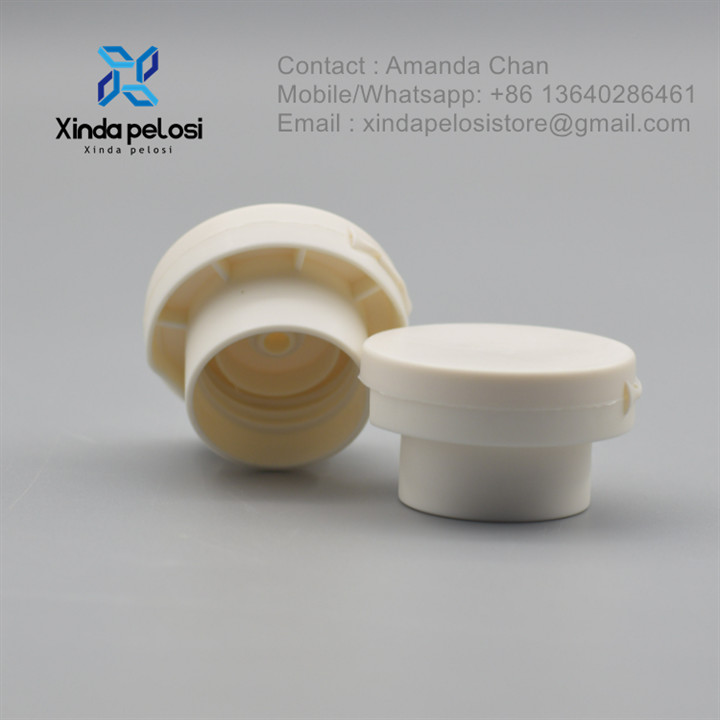 Flat Top Frosted Flip Cap Hand Cream Shower Gel Dispensing Bottle Cap