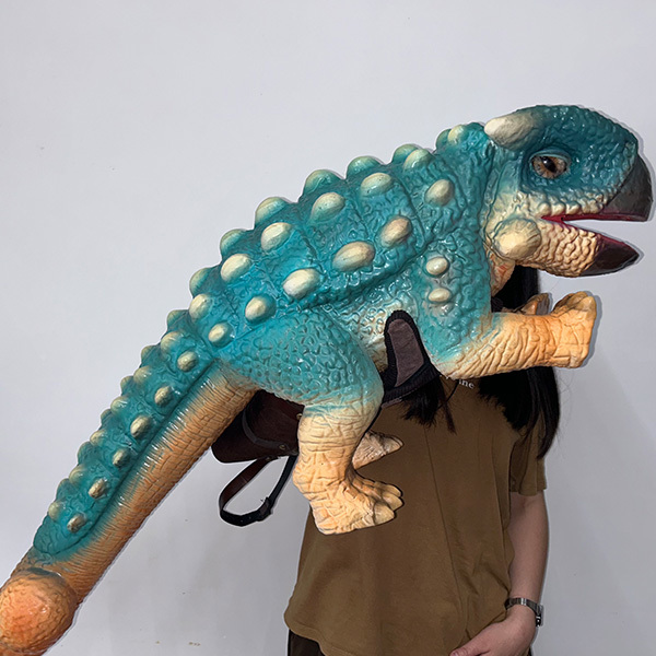 Theme Park Customized Realistic Full Body Dinosaur Puppet Silicone Rubber