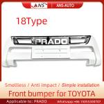 Defense Against Off Road Toyota Prado Front Bumper Angled Designs