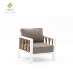 Outdoor Furniture Lounge Patio Garden Sofa Set Aluminum Modern Design for