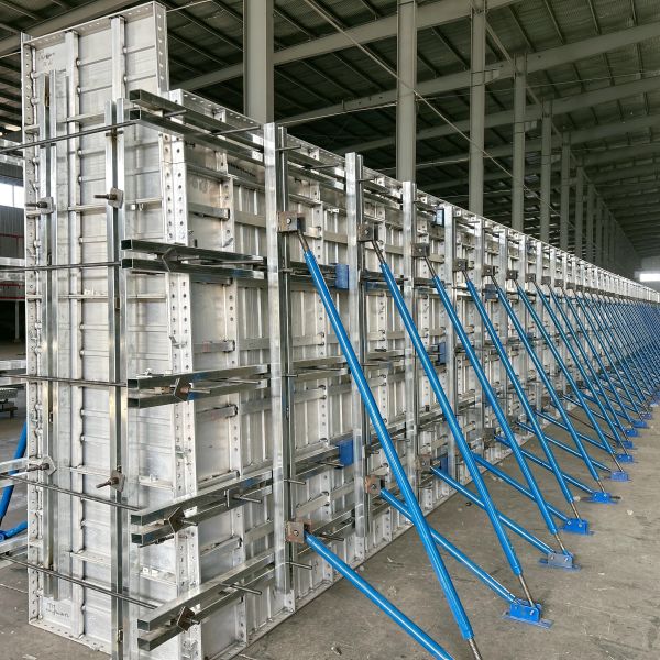 Modular Aluminium Formwork Construction Lightweight Aluminium Concrete Formwork For Industrial Structures
