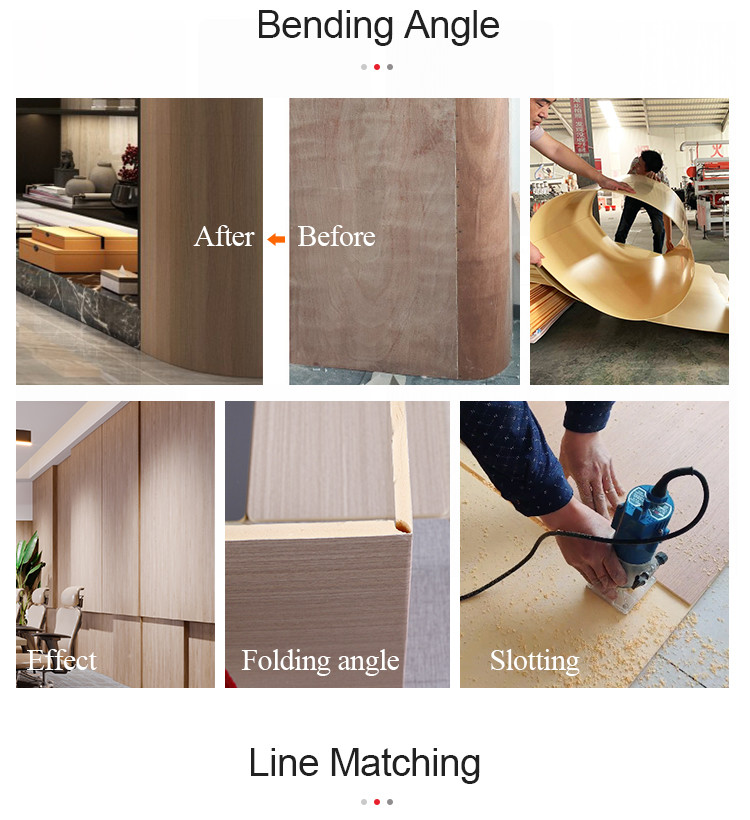 Administration Interior Decoration Skin Feel PVC Wall Panels Width 1.22m