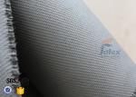 Home Fire Safety Blanket 1600g 1.3mm Grey Silicone Coated Fiberglass Fabric