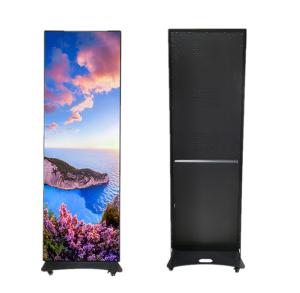 Wholesale P2.5 Epistar Portable Led Poster Display 1R1B1G SMD2121 For Shopping Mall from china suppliers