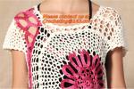 Crocheted Casual Knitting Feminino Pullovers, Spring Fashion, Womens Apricot,