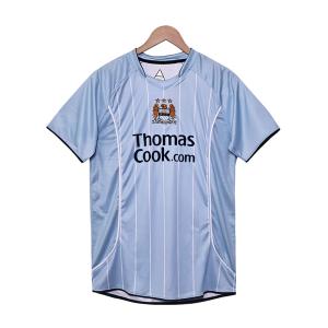 Wholesale Manchester City Retro 2007-2008 Home Football Jerseys Classic Replica Custom from china suppliers