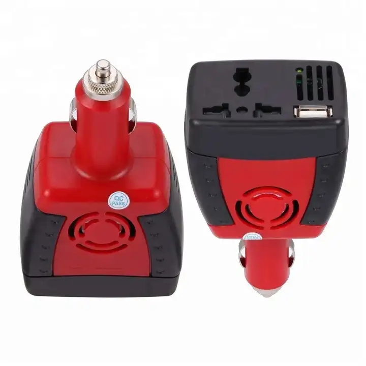 Smart Quick Usb Charger 24V Dc To 220V Ac 75W Car Inverter Regenerative Braking Electric 75W Car Power Inverter With Usb