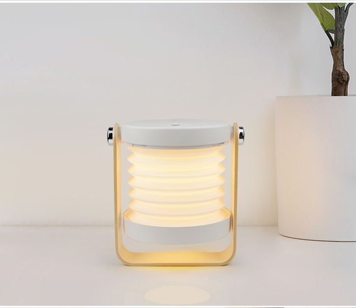 Rechargeable 1200mAh DC5V 15W LED Touch Desk Lamp Folding LED Lantern