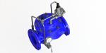 Ductile Iron Intelligent Operating Pressure Sustaining Valve Temperature 0-80°C