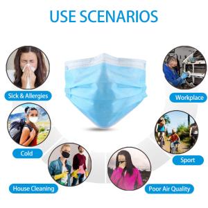 Wholesale 3 Ply Ce/Fda Approved Disposable Fabric Surgical Face Mask, Anti Coronavirus Medical Mask from china suppliers