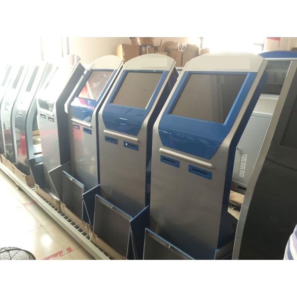 17" Touch Screen Eletronic Queue Management System Kiosk with Token Number Thermal Printer