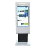 Buy cheap White 43" Floor Standing Touch Screen Kiosk 1920*1080 Resolution from wholesalers