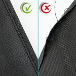 Men Dustproof 70gsm 60x120cm Non Woven Suit Cover