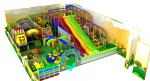 purple theme kids indoor playhouse adventure playground with gun shooting