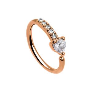 Wholesale Rose Gold Nose Piercing Jewellery Stainless Steel 316 18G 8mm G23 Titanium from china suppliers
