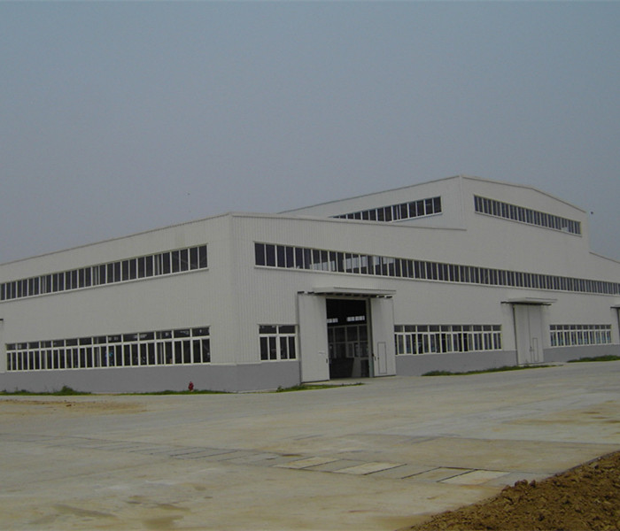 Galvanized Q345B Z200 EPS Wall Prefab Workshop Buildings