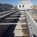 SS304 Chain Plate Sludge Scraper System 18m length Sewage Treatment Plant