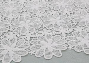China Floral Poly Dying Lace Fabric Guipure French Venice Lace African Lace Dress Fabric on sale