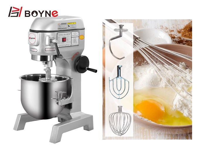 Belt Type Kitchen Planetary Food Mixer 20 Liters Stainless Steel
