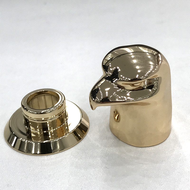 Smooth Zamac Fragrance Cap 42*31*41mm Long-Lasting Finish For Bottle Cap