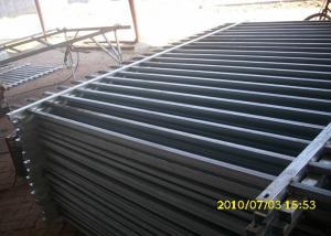 Wholesale High Security Steel Picket Fence Panels , Square Tube Fencing For Community from china suppliers