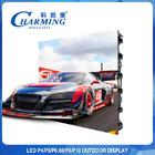 Outdoor Multi Media Full Color Advertising LED Screen High Resolution 5mm Pixel