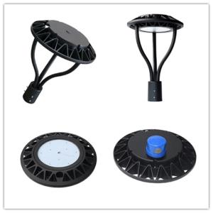Wholesale Spot Lighting Post Top Light Fixtures , Circle LED Post Top Street Light from china suppliers