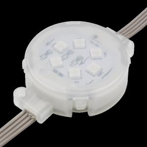 Wholesale Outdoor Waterproof IP67 LED Point Light 1.5W Smd5050 DC24V 50mm RGB DMX512 from china suppliers