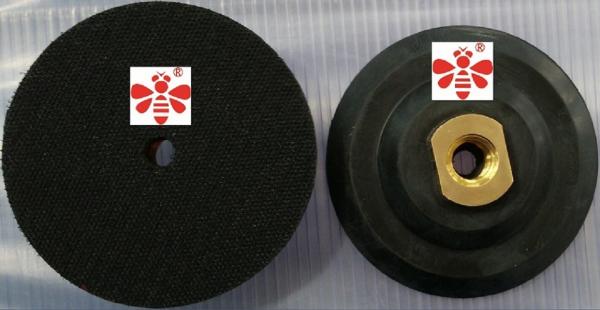 Quality 4 Inch Diamond Polishing Pads For Concrete Countertops  ,  Sandstone  Rubber Polishing Pad for sale